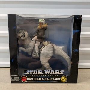 Vintage 1997 Star Wars Collector Series Han Solo & TaunTaun